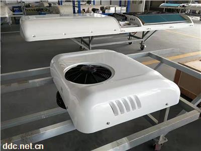房车牵引车顶置12v24v48v72v96v冷暖直流电动空调