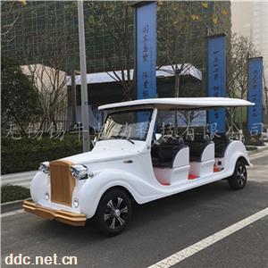 带门全封闭电动老爷车