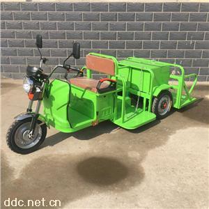 可装载4个240L升垃圾桶垃圾箱电动三轮转运车清运车