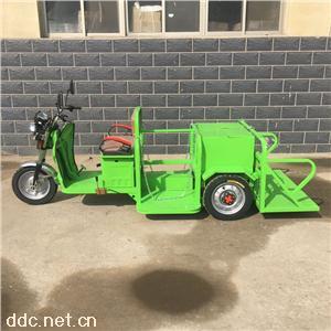 可装载4个240L升垃圾桶垃圾箱电动三轮转运车清运车