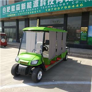傲森8座绿色四轮电动看房车
