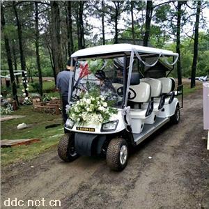 傲森品牌直销白色8座电动高尔夫车