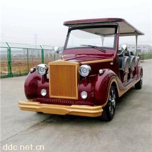 傲森12人座定制电动观光车景区